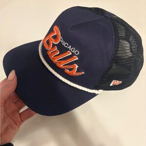 New Era Chicago Bulls Snapback Rope Hat - University of Illinois